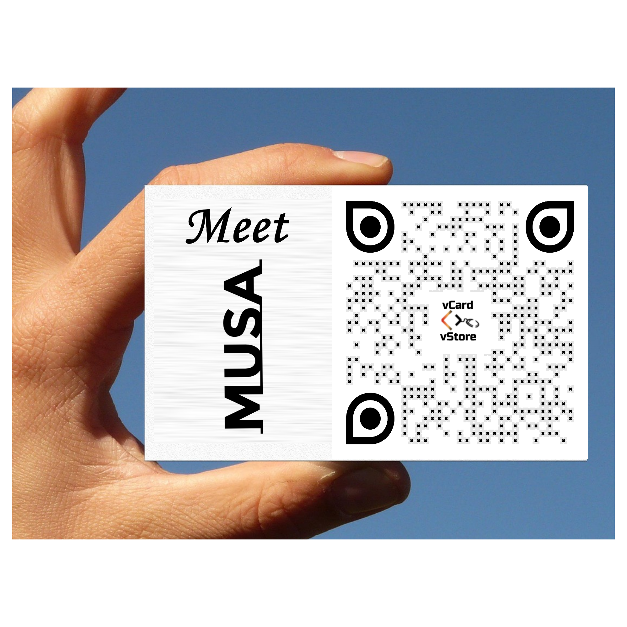 Virtual Cards (vCards) substitute traditional business cards with superior features